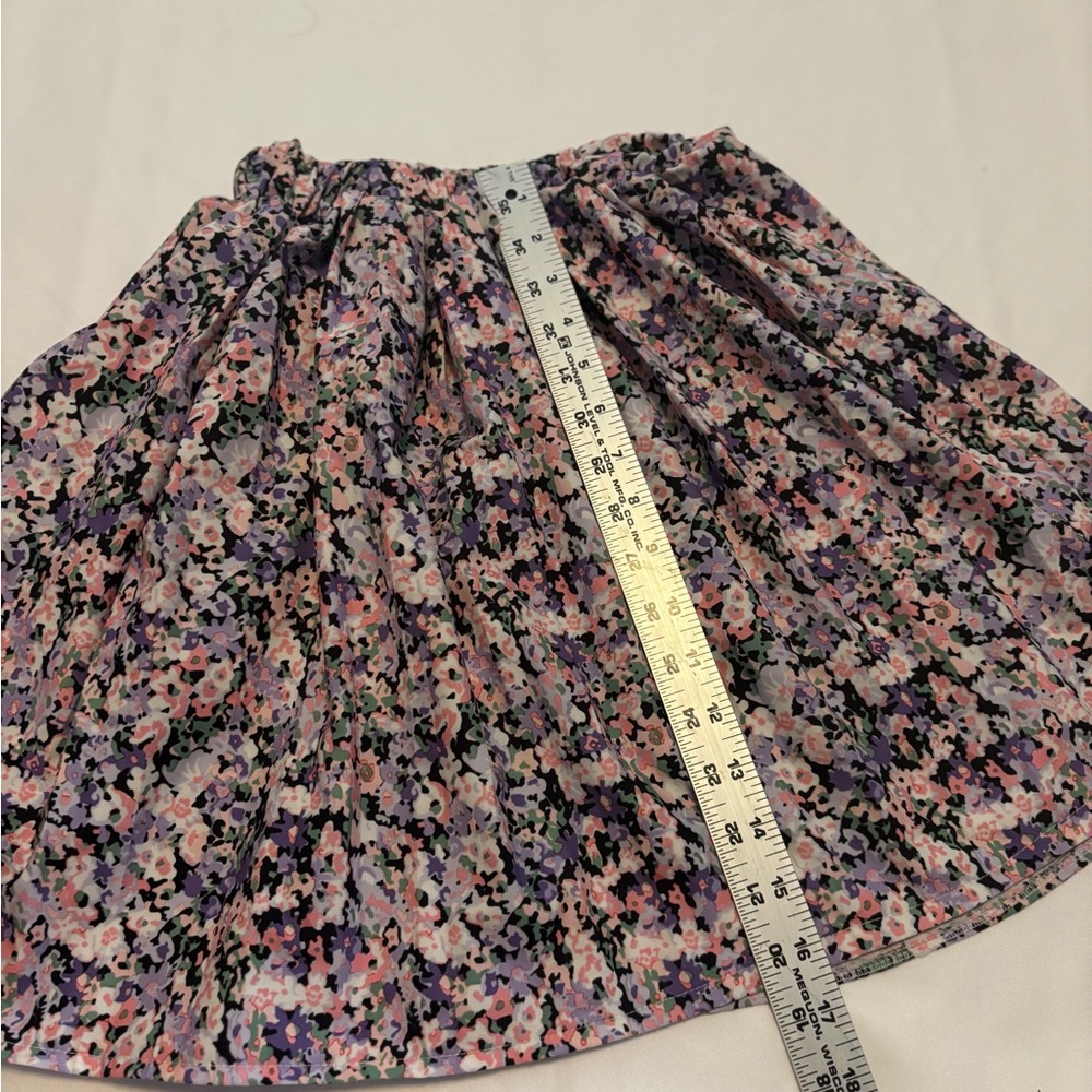 Floral Purple Skirt